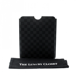 مملوكة مسبقًا Louis Vuitton Damier Graphite iPad 2 Hardcase
