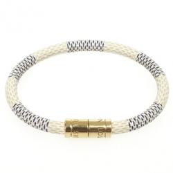 مملوكة مسبقًا Louis Vuitton Keep It Damier Azur Bracelet 18 CM