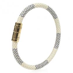مملوكة مسبقًا Louis Vuitton Keep It Damier Azur Bracelet 18 CM
