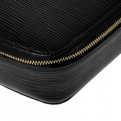 Pre Owned Louis Vuitton Black Epi Leather Monte-Carlo Jewelry Box