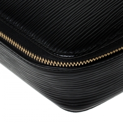 Pre Owned Louis Vuitton Black Epi Leather Monte-Carlo Jewelry Box