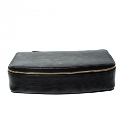 Pre Owned Louis Vuitton Black Epi Leather Monte-Carlo Jewelry Box