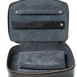 Pre Owned Louis Vuitton Black Epi Leather Monte-Carlo Jewelry Box