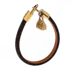 Louis Vuitton Alma Bracelet - Brown, Brass Charm, Bracelets - LOU762835