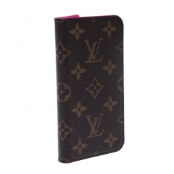 Pre Owned Louis Vuitton Monogram Canvas iPhone X Folio Case