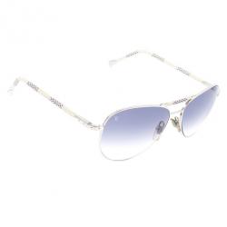 مملوكة مسبقًا Louis Vuitton Damier Azur Conspiration Pilote Aviators