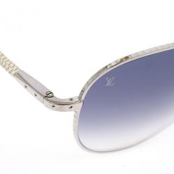 مملوكة مسبقًا Louis Vuitton Damier Azur Conspiration Pilote Aviators