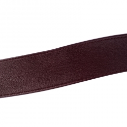 Pre Owned Louis Vuitton Amarante Vernis Initiales Belt 90 CM