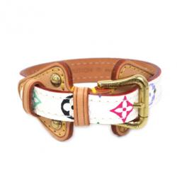 مملوكة مسبقًا Louis Vuitton Theda Monogram Multicolor White Bracelet