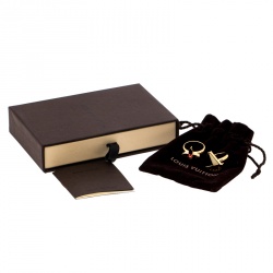 Pre Owned Louis Vuitton Float Your Boat and Clover Gold Tone Set of Two Rings Size EU 57