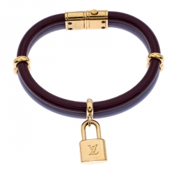 Pre Owned Louis Vuitton Amethyst & Lilac Keep It Twice Bracelet