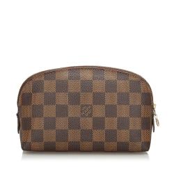 Pre Owned Louis Vuitton Damier Ebene Canvas Cosmetic Pouch