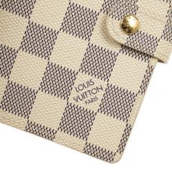 Pre Owned Louis Vuitton Damier Azur Agenda Cover