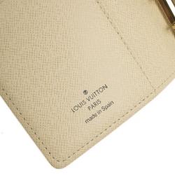Pre Owned Louis Vuitton Damier Azur Agenda Cover