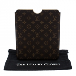 Pre Owned Louis Vuitton Monogram Canvas ipad Case