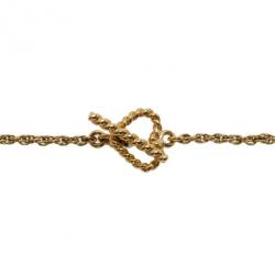 Pre Owned Louis Vuitton Sweet Monogram in my Heart Pendant Necklace