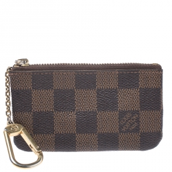 Louis Vuitton, Accessories, Louis Vuitton Key Pouch Damier Graphite Made  In France