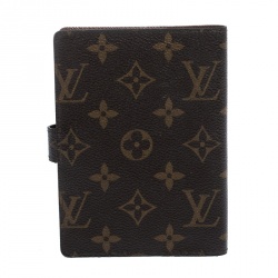 Pre Owned Louis Vuitton Monogram Canvas Small Ring Agenda Cover