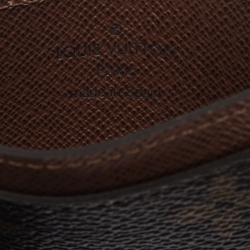 Louis Vuitton Brown Monogram Canvas Card Holder