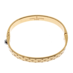 مملوكة مسبقًا سوار لوي فيتون نانوغرام نمط مونوغرامي منقوش M