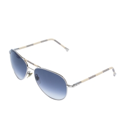 Pre Owned نظارة شمسية لوي فيتون كونسيبريشن بيلون افياتور دامييه آزور