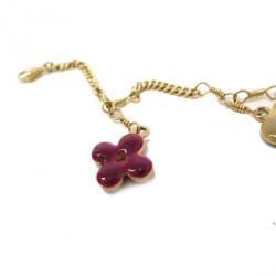 Pre Owned Louis Vuitton Sweet Monogram Bracelet