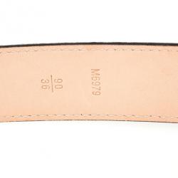 Pre Owned Louis Vuitton Amarante Monogram Vernis Belt