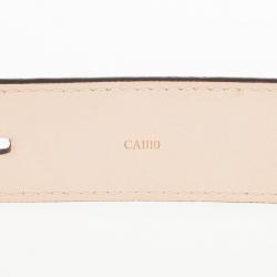 Pre Owned Louis Vuitton Amarante Monogram Vernis Belt