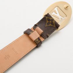 مملوكة مسبقًا Louis Vuitton Monogram Cut Ovale Belt