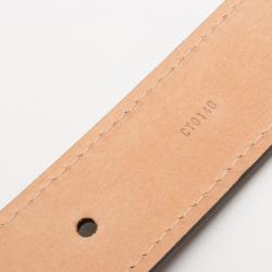 مملوكة مسبقًا Louis Vuitton Monogram Cut Ovale Belt