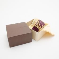 Pre Owned Louis Vuitton Facettes Monogram Vernis Amarante Belt