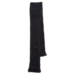 Louis Vuitton Logomania Wool Scarf - Brown Scarves and Shawls, Accessories  - LOU785850