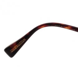 Pre Owned نظارة شمسية لوي فيتون دوروثي ذهبية