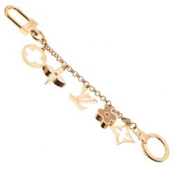 Pre Owned Louis Vuitton Fleur de Monogram Bag Charm