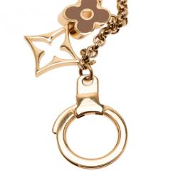 Pre Owned Louis Vuitton Fleur de Monogram Bag Charm