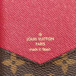Pre Owned Louis Vuitton Brown Monogram Canvas Folio iPhone Cover