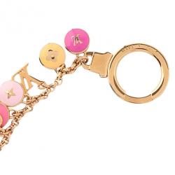 Pre Owned حلية حقيبة لوي فيتون باستيلز وردي 