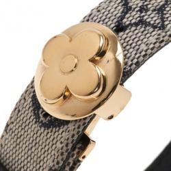 Pre Owned Louis Vuitton Mini Monogram Wish Bracelet M