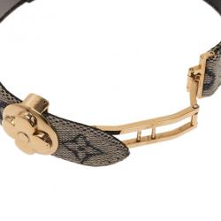 Pre Owned Louis Vuitton Mini Monogram Wish Bracelet M