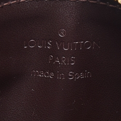Louis Vuitton Amarante Monogram Vernis Key Pouch