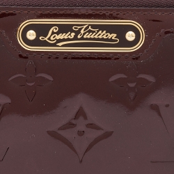 Louis Vuitton Amarante Monogram Vernis Key Pouch