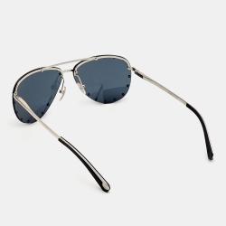 Pre Owned Louis Vuitton Black/Silver The Party Aviator Sunglasses