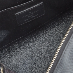 Louis Vuitton Black Epi Electric Cosmetic Pouch Make Up Pochette