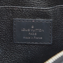 Pre Owned Louis Vuitton Black Epi Leather Cosmetic Pouch 