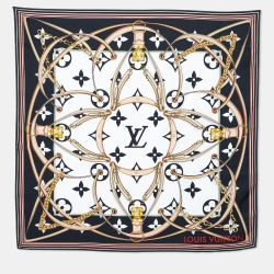 Louis Vuitton Monogram Square Silk Scarf