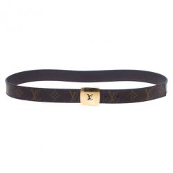 Louis Vuitton Monogram Canvas Ellipse Belt Size 95 - Yoogi's Closet