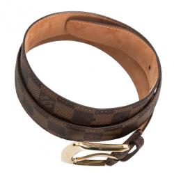 Pre Owned حزام لوي فيتون داميير إيبين إيليبس 85 سم