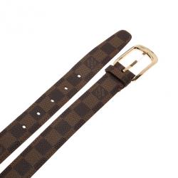 Pre Owned حزام لوي فيتون داميير إيبين إيليبس 85 سم