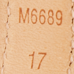 مملوكة مسبقًا Louis Vuitton Nano Monogram Coated Canvas Gold Plated Bracelet