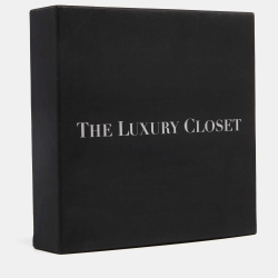 Pre Owned Louis Vuitton Miss LV Enamel Gold Tone Charm Bracelet